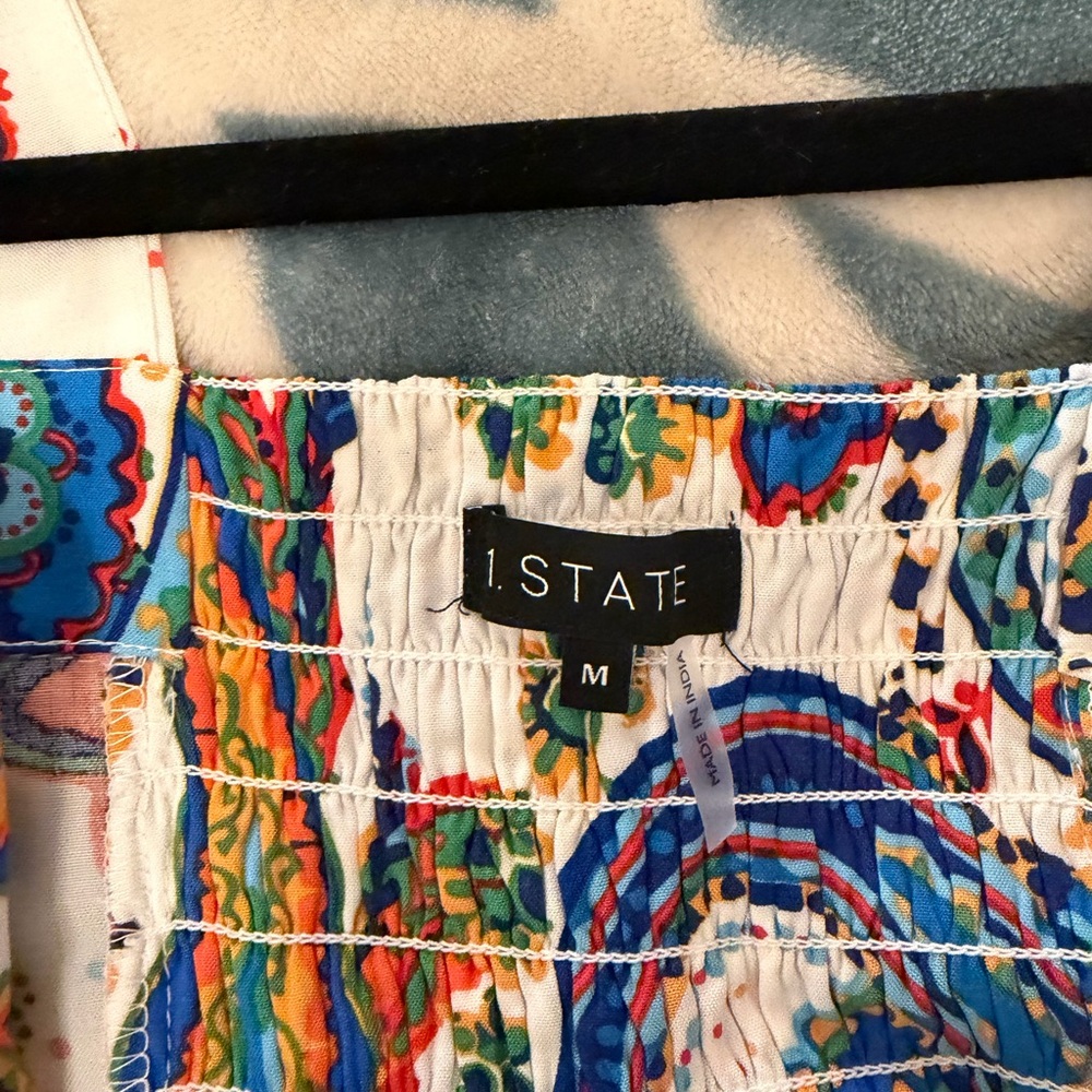 1. State Multicolor Paisley Maxi Dress - Picture 4 of 5